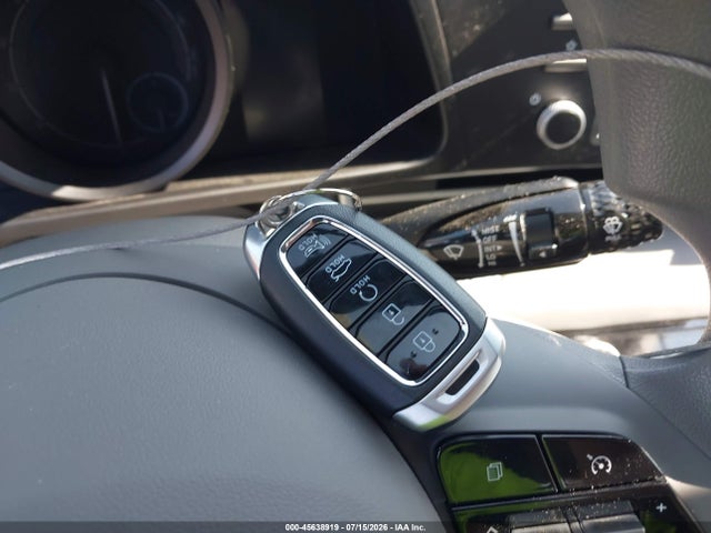 KMHLM4AJ6NU030888 Hyundai Elantra Hybrid Blue