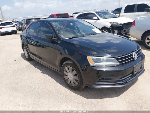 2015 Volkswagen Jetta 2.0l S მანქანა იყიდება აუქციონზე, vin: 3VW2K7AJ4FM294427, აუქციონის ნომერი: 45638961