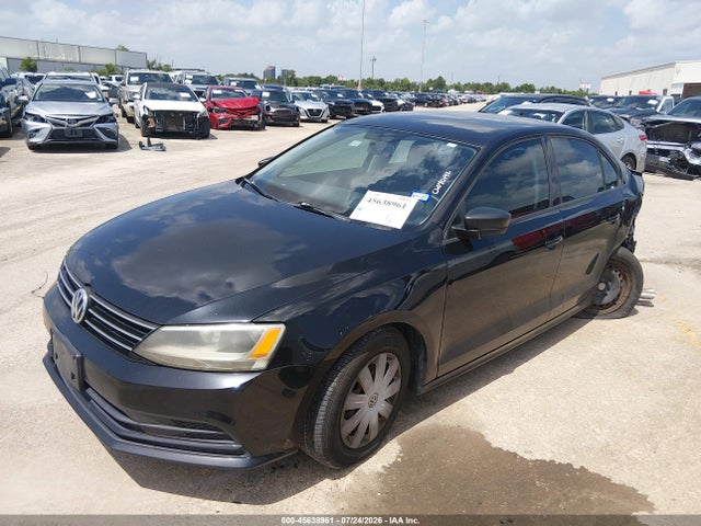2015 Volkswagen Jetta 2.0l S მანქანა იყიდება აუქციონზე, vin: 3VW2K7AJ4FM294427, აუქციონის ნომერი: 45638961