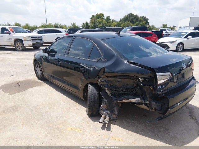 2015 Volkswagen Jetta 2.0l S მანქანა იყიდება აუქციონზე, vin: 3VW2K7AJ4FM294427, აუქციონის ნომერი: 45638961