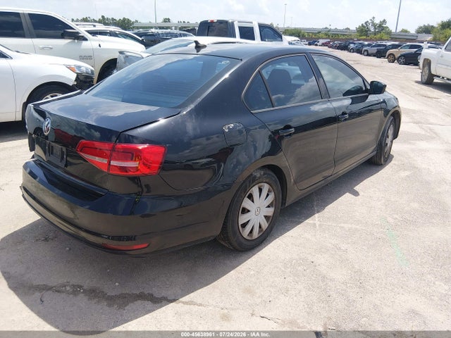 2015 Volkswagen Jetta 2.0l S მანქანა იყიდება აუქციონზე, vin: 3VW2K7AJ4FM294427, აუქციონის ნომერი: 45638961