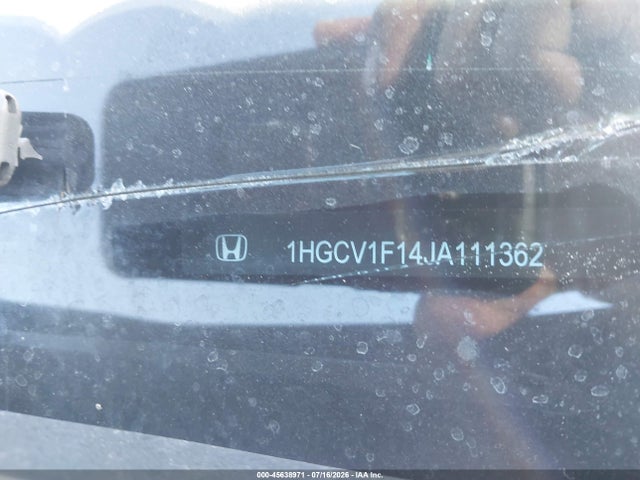 Honda ACCORD LX 2018 1HGCV1F14JA111362 Image 9
