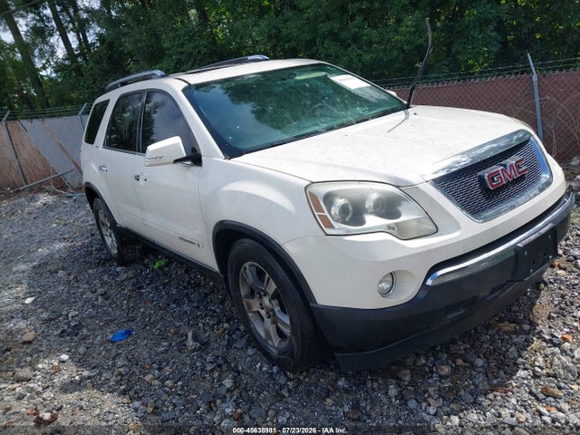 2008 Gmc Acadia Slt-2 მანქანა იყიდება აუქციონზე, vin: 1GKER33798J252877, აუქციონის ნომერი: 45638981