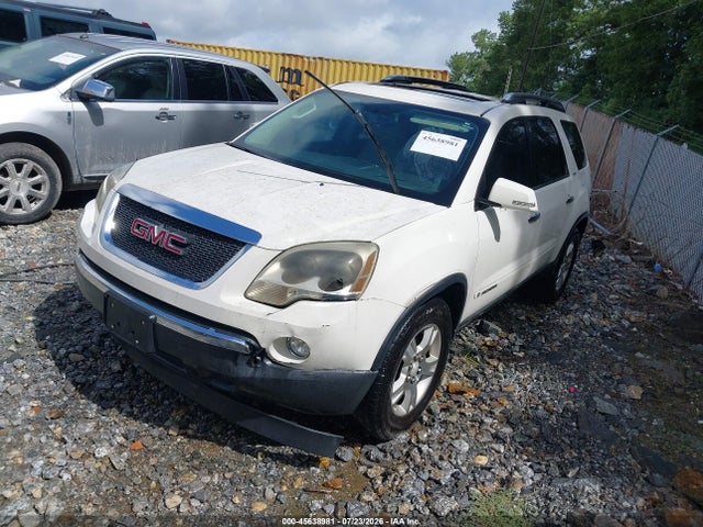 2008 Gmc Acadia Slt-2 მანქანა იყიდება აუქციონზე, vin: 1GKER33798J252877, აუქციონის ნომერი: 45638981