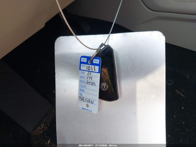 45639017 :رقم المزاد ، 1V2DR2CA4RC620237 vin ، 2024 Volkswagen Atlas 2.0t Se مزاد بيع