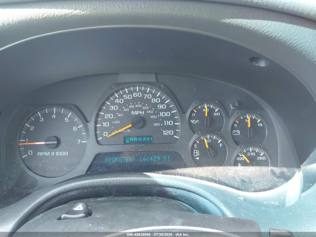 2002 Chevrolet Trailblazer Ltz მანქანა იყიდება აუქციონზე, vin: 1GNDT13SX22295974, აუქციონის ნომერი: 45639069