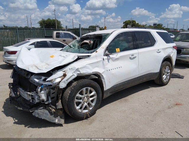 Aukcja sprzedaży 2021 Chevrolet Traverse Fwd Lt Cloth, vin: 1GNERGKW7MJ143735, numer aukcji: 45639164