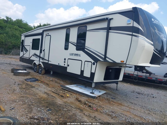 45639179 :رقم المزاد ، 4X4FSEN28MJ048710 vin ، 2021 Forest River Sierra Camper Trlr مزاد بيع