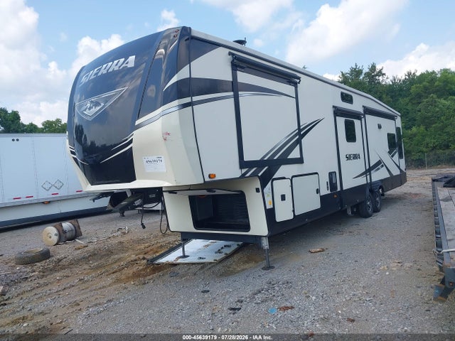 2021 Forest River Sierra Camper Trlr მანქანა იყიდება აუქციონზე, vin: 4X4FSEN28MJ048710, აუქციონის ნომერი: 45639179