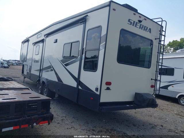 2021 Forest River Sierra Camper Trlr მანქანა იყიდება აუქციონზე, vin: 4X4FSEN28MJ048710, აუქციონის ნომერი: 45639179