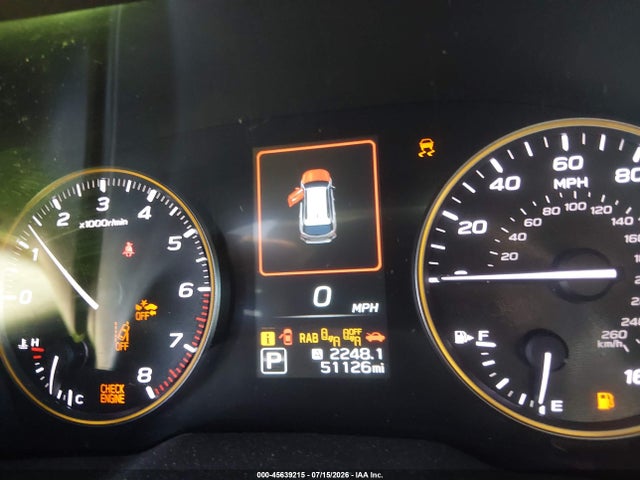 45639215 :رقم المزاد ، 4S4BTGUDXN3260140 vin ، 2022 Subaru Outback Wilderness مزاد بيع