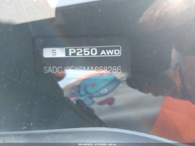 Jaguar F-pace S P250 Awd Automatic 2021 SADCJ2EX6MA668286 Image 9