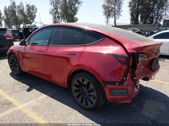 45639244 :رقم المزاد ، 7SAYGDEF4PF606371 vin ، 2023 Tesla Model Y Performance Dual Motor All-wheel Drive مزاد بيع