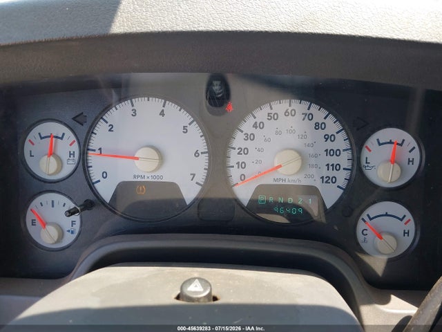 45639283 :رقم المزاد ، 1D7HA16K78J195119 vin ، 2008 Dodge Ram 1500 St/sxt مزاد بيع