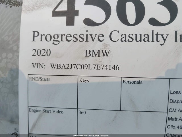 Продаж на аукціоні авто 2020 Bmw M240i Xdrive, vin: WBA2J7C09L7E74146, номер лоту: 45639295