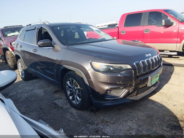 2019 Jeep Cherokee Latitude Plus Fwd მანქანა იყიდება აუქციონზე, vin: 1C4PJLLB0KD205744, აუქციონის ნომერი: 45639301