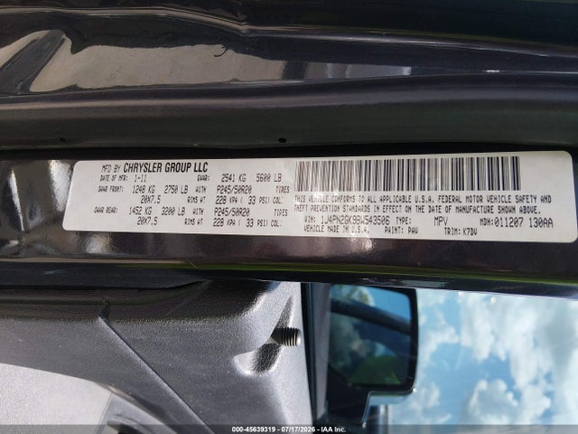 Продаж на аукціоні авто 2011 Jeep Liberty Sport, vin: 1J4PN2GK9BW543506, номер лоту: 45639319