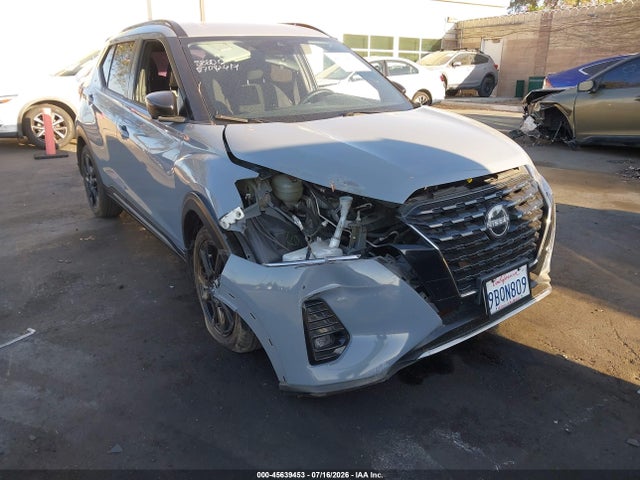 2022 Nissan Kicks Sr Xtronic Cvt მანქანა იყიდება აუქციონზე, vin: 3N1CP5DV7NL514758, აუქციონის ნომერი: 45639453