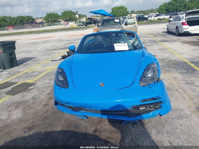 Auction sale of the 2023 Porsche 718 Boxster Gts 4.0, vin: WP0CD2A84PS216370, lot number: 45639558