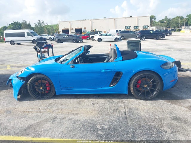 Auction sale of the 2023 Porsche 718 Boxster Gts 4.0, vin: WP0CD2A84PS216370, lot number: 45639558