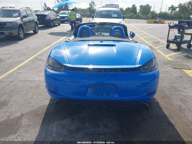 Auction sale of the 2023 Porsche 718 Boxster Gts 4.0, vin: WP0CD2A84PS216370, lot number: 45639558