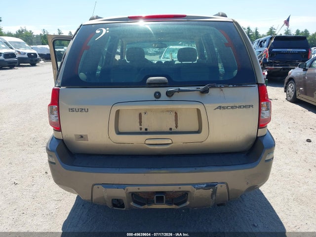 2005 Isuzu Ascender S მანქანა იყიდება აუქციონზე, vin: 4NUDT13S652700956, აუქციონის ნომერი: 45639604