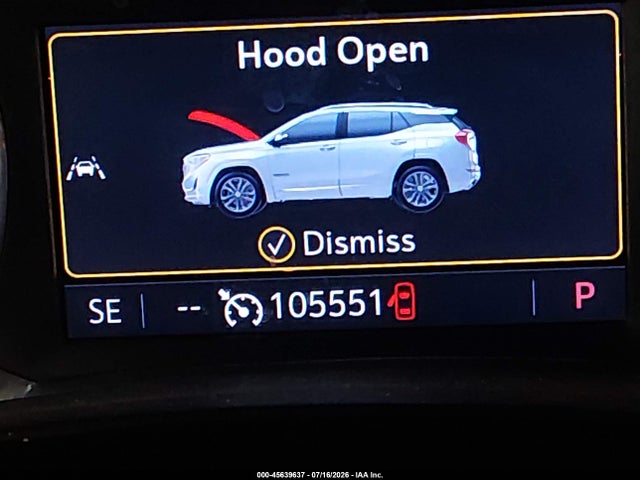 45639637 :رقم المزاد ، 3GKALTEV8LL342213 vin ، 2020 Gmc Terrain Awd Sle مزاد بيع