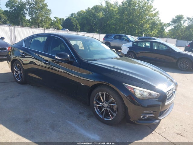 45639667 :رقم المزاد ، JN1EV7AP2HM740605 vin ، 2017 Infiniti Q50 3.0t Signature Edition مزاد بيع