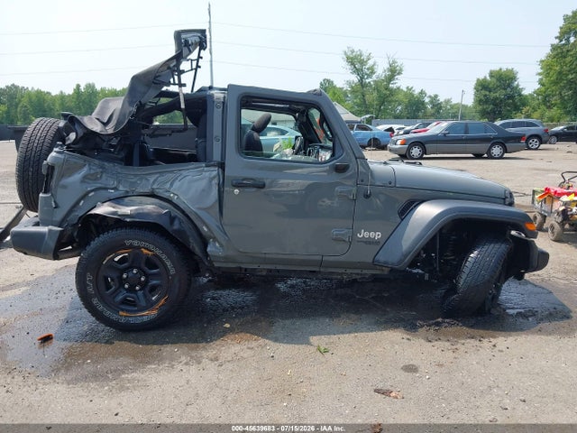 2020 Jeep Wrangler Sport 4x4 მანქანა იყიდება აუქციონზე, vin: 1C4GJXAG5LW189102, აუქციონის ნომერი: 45639683