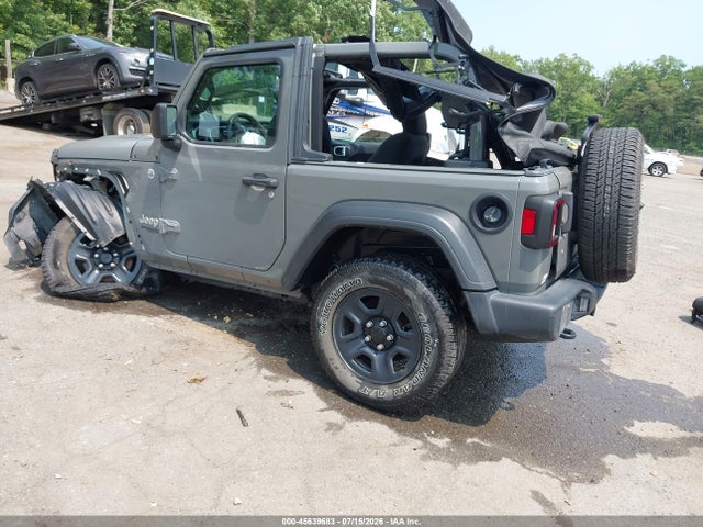 2020 Jeep Wrangler Sport 4x4 მანქანა იყიდება აუქციონზე, vin: 1C4GJXAG5LW189102, აუქციონის ნომერი: 45639683