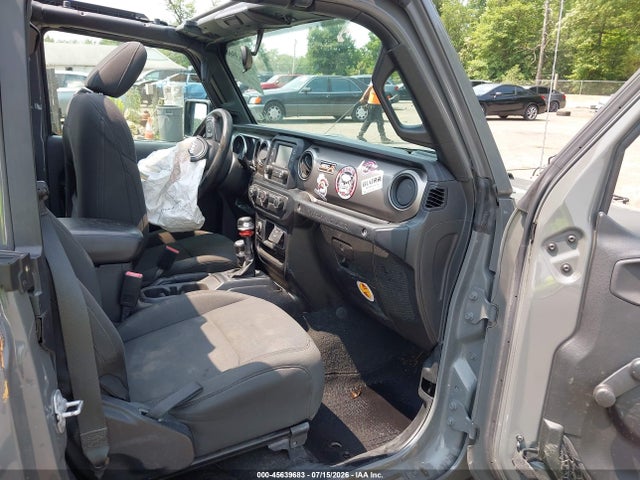 2020 Jeep Wrangler Sport 4x4 მანქანა იყიდება აუქციონზე, vin: 1C4GJXAG5LW189102, აუქციონის ნომერი: 45639683