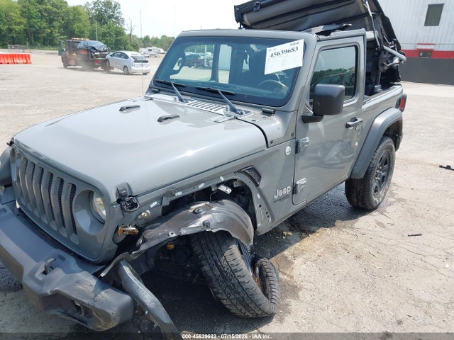 2020 Jeep Wrangler Sport 4x4 მანქანა იყიდება აუქციონზე, vin: 1C4GJXAG5LW189102, აუქციონის ნომერი: 45639683