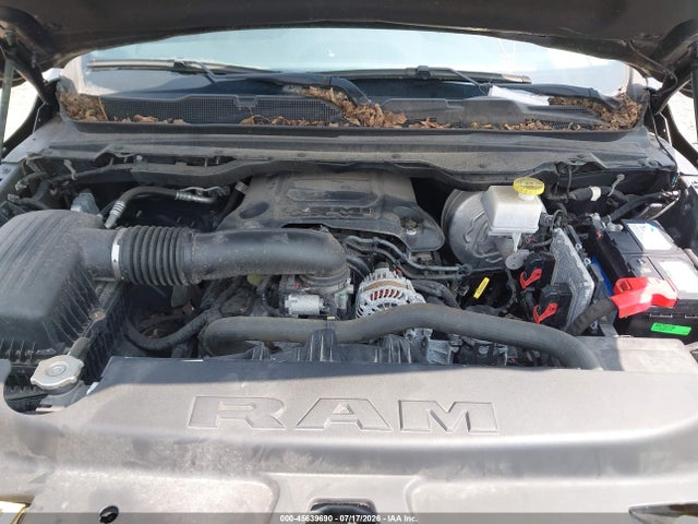 2021 Ram 1500 Big Horn  4x4 6'4 Box მანქანა იყიდება აუქციონზე, vin: 1C6SRFBT1MN513539, აუქციონის ნომერი: 45639690