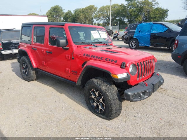 Продаж на аукціоні авто 2021 Jeep Wrangler Unlimited Rubicon 4x4, vin: 1C4HJXFN3MW605953, номер лоту: 45639698