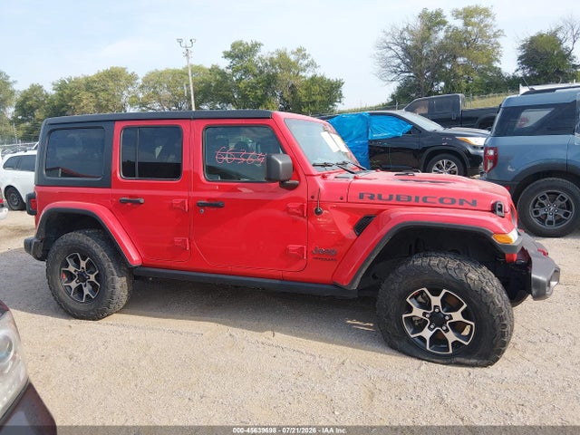 Продаж на аукціоні авто 2021 Jeep Wrangler Unlimited Rubicon 4x4, vin: 1C4HJXFN3MW605953, номер лоту: 45639698