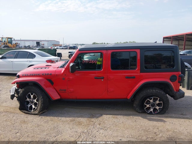 Продаж на аукціоні авто 2021 Jeep Wrangler Unlimited Rubicon 4x4, vin: 1C4HJXFN3MW605953, номер лоту: 45639698