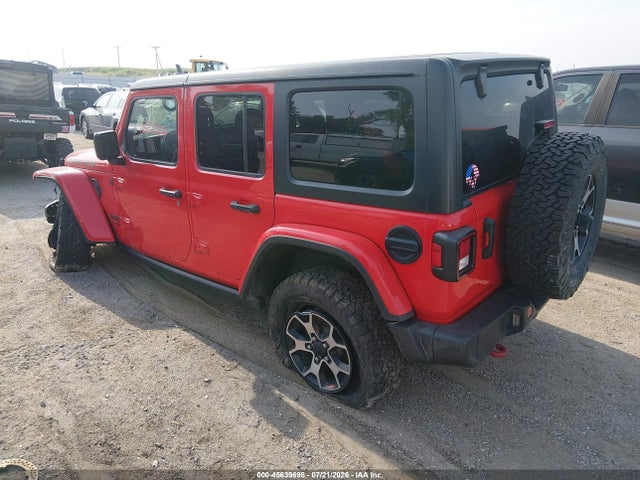 Продаж на аукціоні авто 2021 Jeep Wrangler Unlimited Rubicon 4x4, vin: 1C4HJXFN3MW605953, номер лоту: 45639698