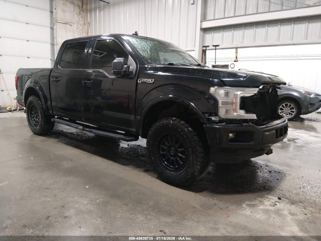 45639735 :رقم المزاد ، 1FTEW1EG7JFD05350 vin ، 2018 Ford F-150 Lariat مزاد بيع