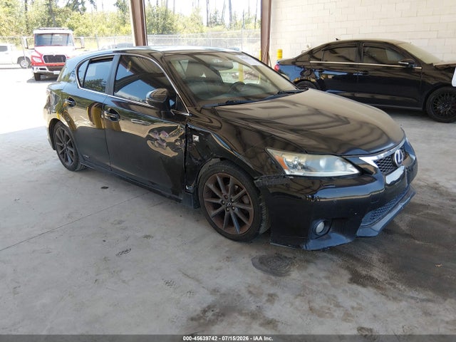 45639742 :رقم المزاد ، JTHKD5BH6D2134386 vin ، 2013 Lexus Ct 200h مزاد بيع