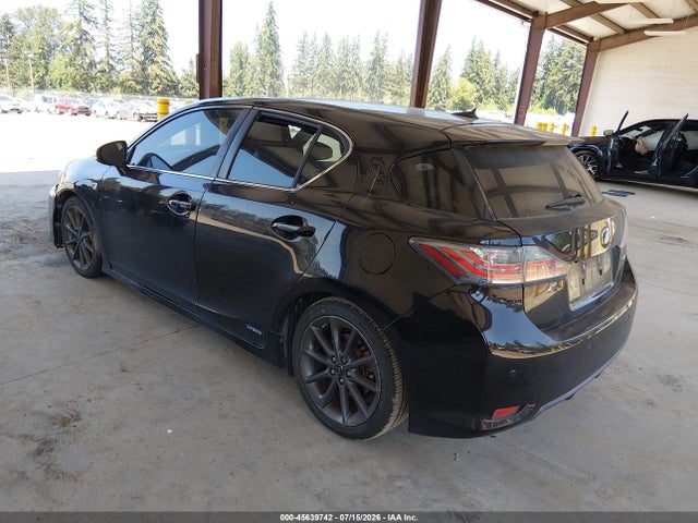 45639742 :رقم المزاد ، JTHKD5BH6D2134386 vin ، 2013 Lexus Ct 200h مزاد بيع