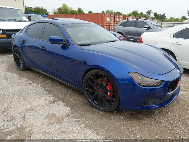 45639908 :رقم المزاد ، ZAM57RTA5F1150985 vin ، 2015 Maserati Ghibli S Q4 مزاد بيع