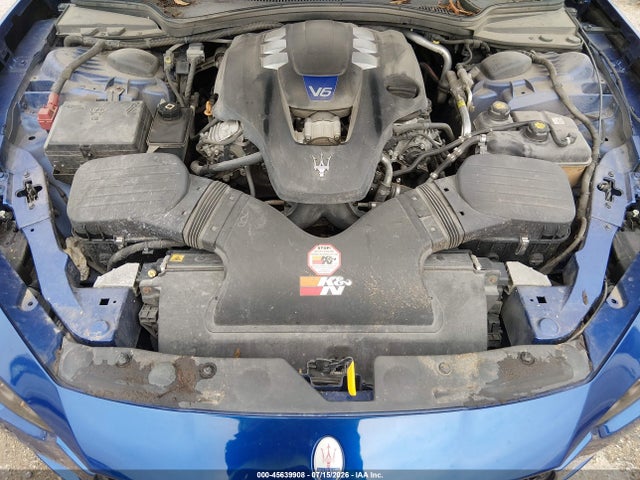 2015 Maserati Ghibli S Q4 მანქანა იყიდება აუქციონზე, vin: ZAM57RTA5F1150985, აუქციონის ნომერი: 45639908