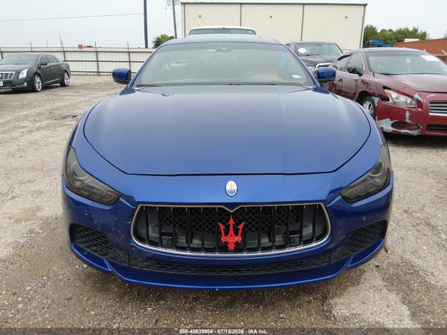 2015 Maserati Ghibli S Q4 მანქანა იყიდება აუქციონზე, vin: ZAM57RTA5F1150985, აუქციონის ნომერი: 45639908