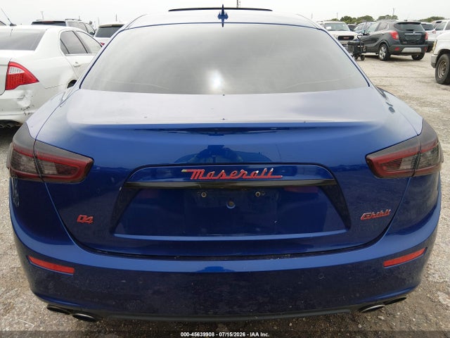 2015 Maserati Ghibli S Q4 მანქანა იყიდება აუქციონზე, vin: ZAM57RTA5F1150985, აუქციონის ნომერი: 45639908