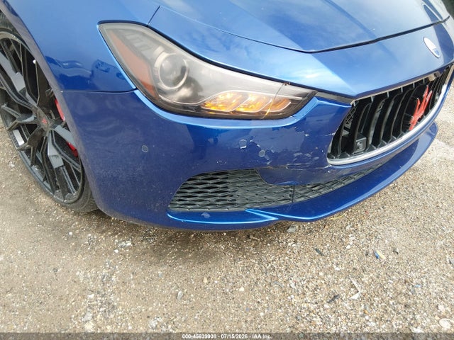 2015 Maserati Ghibli S Q4 მანქანა იყიდება აუქციონზე, vin: ZAM57RTA5F1150985, აუქციონის ნომერი: 45639908