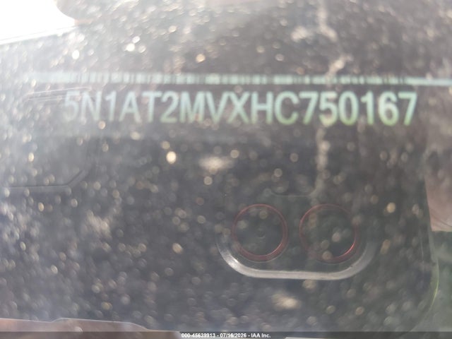 Nissan Rogue S/sl/sv 2017 5N1AT2MVXHC750167 Image 9