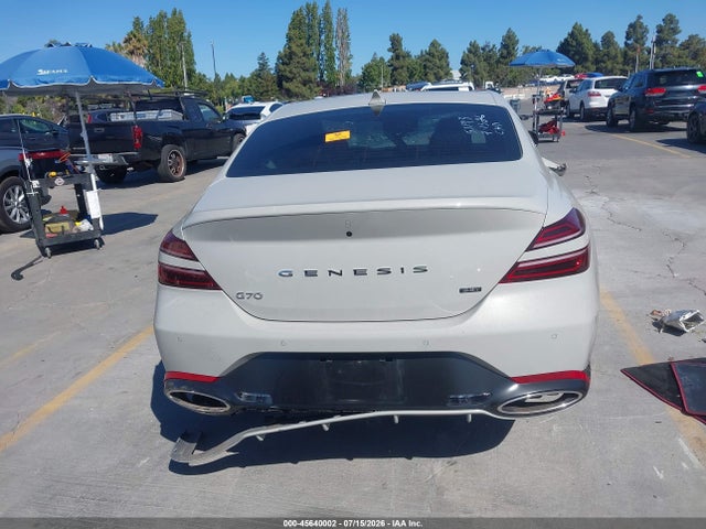 Продажа на аукционе авто 2026 Genesis G70 3.3t Rwd Sport Prestige, vin: KMTG44SE9TU160203, номер лота: 45640002