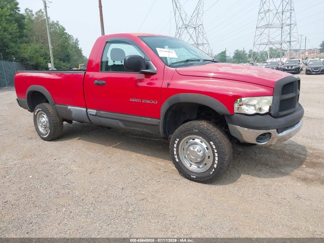 Продажа на аукционе авто 2005 Dodge Ram 2500 St, vin: 3D7KS26D15G857414, номер лота: 45640008