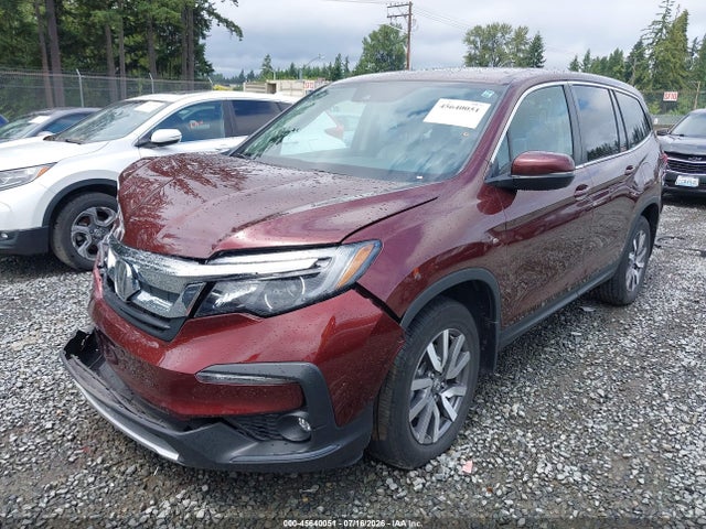 45640051 :رقم المزاد ، 5FNYF6H54MB036656 vin ، 2021 Honda Pilot Awd Ex-l مزاد بيع