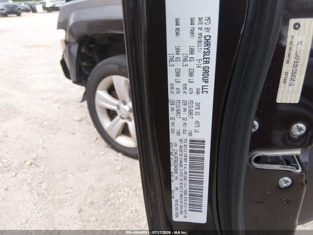 45640091 :رقم المزاد ، 1C4NJRFB0ED845849 vin ، 2014 Jeep Patriot Latitude مزاد بيع